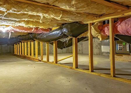 Crawl Space Moisture Control in your area